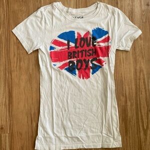 I Love British Boys T-Shirt